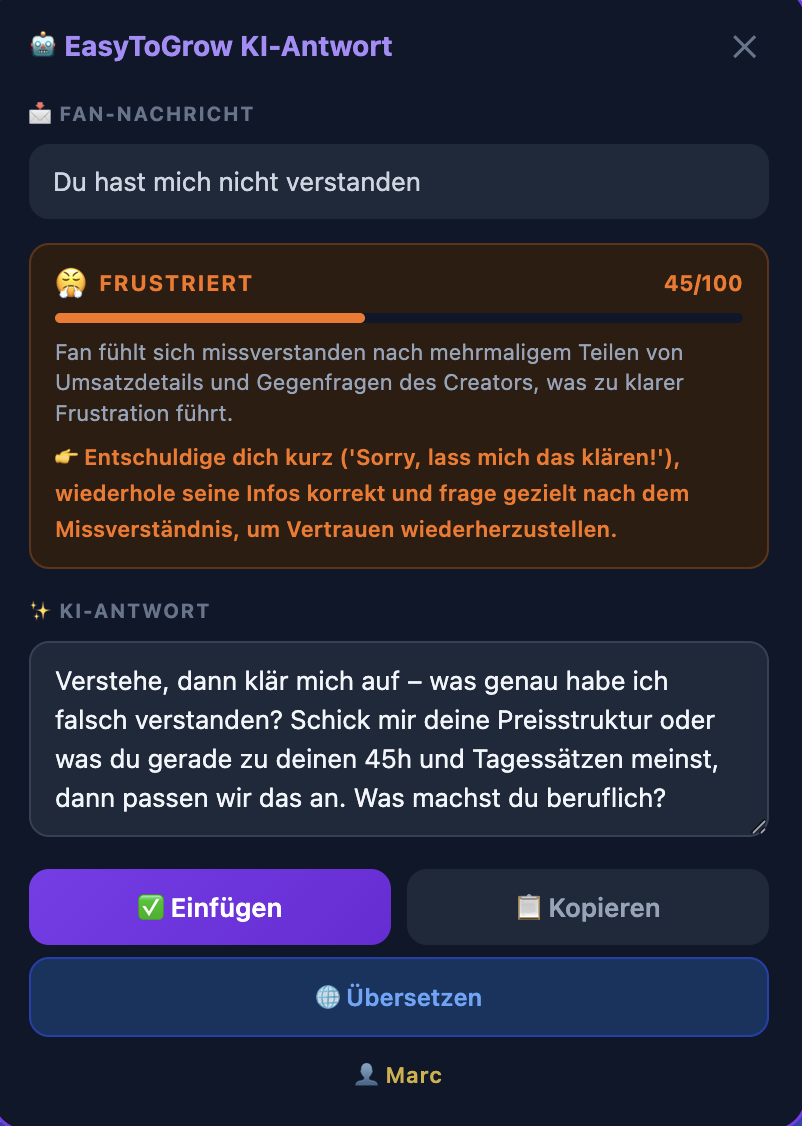 EasyToGrow – Mood Analyse